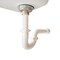 B & K Keeney 1-1/2 in. Slip in. X 1-1/2 in. D Slip PVC 1-1/4 in. P-Trap 1 pk 400PVCK - alternate 3